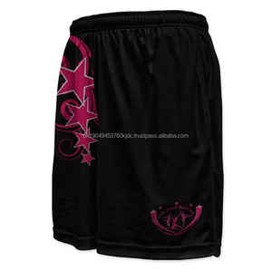 New Fashion High <b>Elastic</b> Mid <b>Waist</b> Swimming Shorts with Pockets Beach Mesh Lining and Embroidery Skinny Fit <b>Belt</b> Decorated - Product Image 2