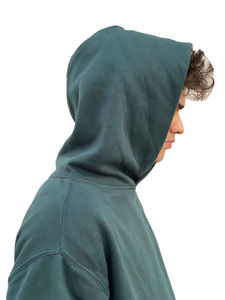 Sudadera con Capucha Unisex de Diseño Nuevo, Estilo Urbano, Gruesa, 430 g/m², Talla Grande, 100% Algodón, Tejido de Punto Estampado - Product Image 6