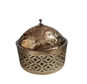 Ollas calientes de diseño más populares con perilla brillante de metal con acabado dorado y ollas calientes de cazuela a un precio razonable de alta calidad - Product Image 4