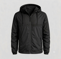 Veste coupe-vent unisexe de haute qualité, personnalisée, écologique, imperméable, durable, style streetwear, à capuche, best-seller