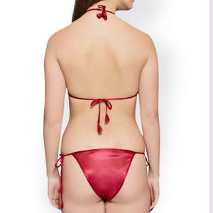 Traje de Baño de Competición de Una Pieza/Dos Piezas para Mujer, de Alta Calidad, en Spandex/Nylon, de Secado Rápido, Impermeable y Resistente al Viento, para Playa - Product Image 3