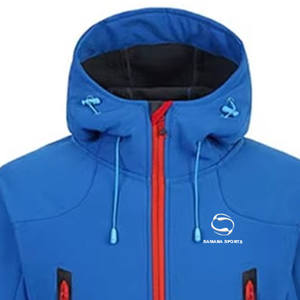 Winter Sports Outdoor <b>Men's</b> Soft Shell <b>Jacket</b> Windbreaker Hooded Fleece Waterproof <b>Men's</b> Hooded Rain Coat Softshell <b>Jackets</b> - Product Image 3