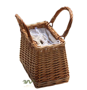 กระเป๋าถือหวายแฟชั่นสำหรับผู้หญิงแนววินเทจกระเป๋าถือทรงโบฮีเมียนขนาดกะทัดรัดหรูหราพร้อมซับในผ้าลินินสำหรับผู้หญิงในฤดูใบไม้ผลิ2025 - Product Image 2