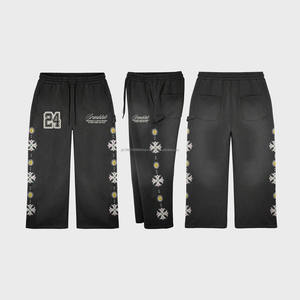 Chándales cómodos para hombres Chándales personalizados Ventas al por mayor Chándales de jogging lisos de color sólido Precio razonable - Product Image 2