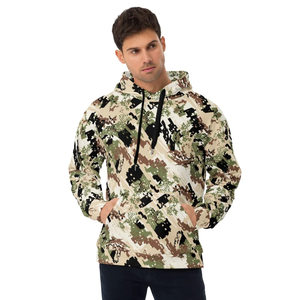 Sweat-shirts camouflage respirants au design personnalisé, en coton molletonné, couleur unie, à vendre - Product Image 2