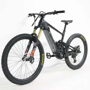 100% nouveau 2024 2025 LEC971 Bafang M560 eMTB 750W moteur à cadre en carbone à entraînement moyen 15AH batterie Suspension complète - Product Image 1