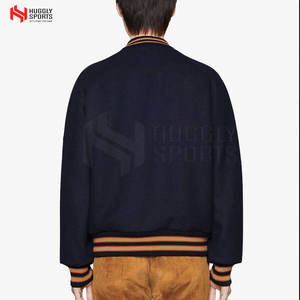 Venta caliente Chaqueta Letterman para hombre con cuello alto Invierno Nuevo diseño para uso en exteriores Precio barato Vendedor superior - Product Image 4