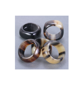 Fabricants de bijoux Bague en corne unique Signature Bague design simple pour femmes hommes articles cadeaux de haute qualité - Product Image 3