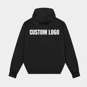 เสื้อฮู้ดสำหรับผู้ชายเสื้อฮู้ดผ้าคอตตอน100% ทรงพลัสไซส์กำหนดเองได้คุณภาพสูง - Product Image 4