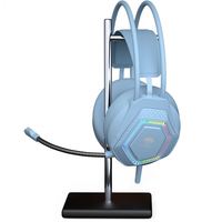 Fournir un échantillon LEAVEN GP10 Gamingheadset Rgb Light Noise Cancelling Adjustable Band Ps4 Gaming Headset
