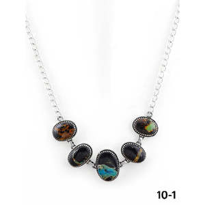 Collier Bohème du Sud-Ouest en Argent Sterling et Turquoise pour Mariage ou Fiançailles - Product Image 2