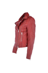 Veste de moto en coton pour femme la plus vendue, logo personnalisé, tricotée, prix de gros usine, taille XL, vêtements d'hiver - Product Image 3