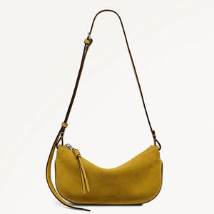 ปากีสถานกระเป๋าถือสะพายข้างทำจากผ้าใบของผู้หญิงความจุของ30-40L หนังแท้หรูหราผลิตตามสั่ง - Product Image 1