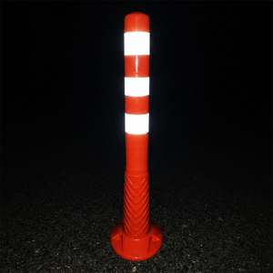Bouée flexible en TPU Delinator 75x8 cm, bouée durable pour diverses applications marines - Product Image 3