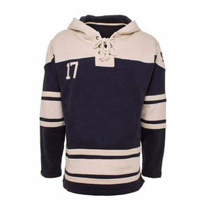 Nouveau maillot de hockey personnalisé, broderie rayée, uniforme sublimé, logo d'équipe OEM, pantalon respirant 100% polyester - Product Image 6