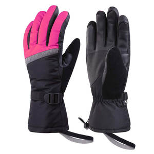 Gants de ski de haute qualité, chauffants, couleur personnalisée, grande taille, avec isolation en laine, antidérapants et respirants pour la sécurité des sports de plein air - Product Image 1