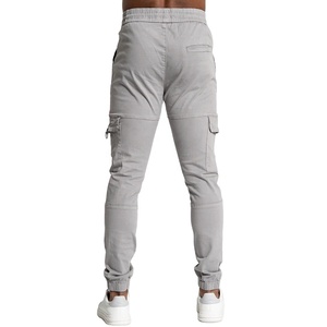 Ordene ahora Pantalones de chándal ligeros para hombre Mezcla de algodón transpirable Joggers OEM ODM Venta al por mayor Marca privada Entrenamiento y ropa deportiva - Product Image 2