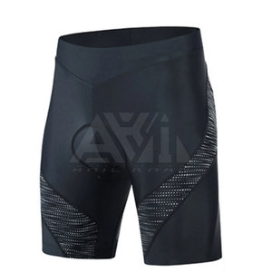 Pantalones Cortos de Ciclismo para Hombre, Pantalones Cortos de Compresión con Cintura Elástica, Pantalones Cortos Deportivos para Gimnasio, Venta al por Mayor OEM - Product Image 1