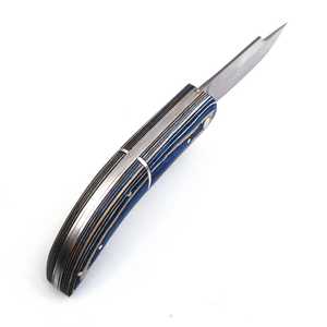 มีดพกพาแบบพับได้มีดอเนกประสงค์สำหรับกลางแจ้งพร้อมปลอกหนัง - Product Image 3
