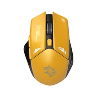 Porodo Mouse game nirkabel, Mouse Gaming nirkabel, desain DPI, Mouse Gaming 1600, pengaturan mudah 2.4Hz