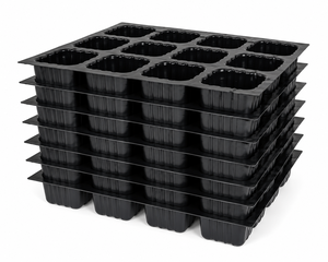 Plateau de semis pour plantes d'arboricultura, dégradable, 12 trous, en plastique, profond, pour pépinière - Product Image 4