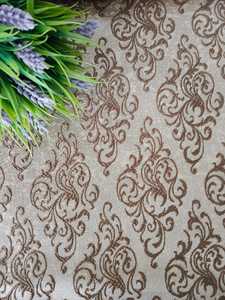 Tissu de rideau jacquard moderne 100% polyester tissé, largeur 280 cm, respirant, doux, lisse, motif teint en fil - Product Image 4