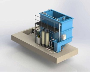 Technologie de pointe de réacteur à biofilm à lit mobile (MBBR) Traitement efficace des eaux usées industrielles 100 KLD Doux - Product Image 6