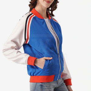 Blouson aviateur pour femmes de haute qualité du fabricant OEM couleur unie conception personnalisée coton rembourrage taille XL hiver imprimé Technique - Product Image 2
