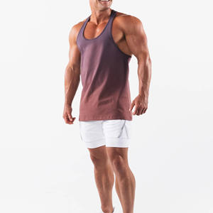 Expédition rapide Respirant Fitness Vêtements d'été Débardeurs Service OEM Personnalisé Quantité en vrac bas quantité minimale de commande Débardeurs pour hommes à vendre - Product Image 5