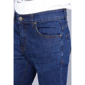 <span class=keywords><strong>Jean</strong></span> Skinny Taille Haute Homme Bernad, Style Hip Hop Vintage, Coupe Boyfriend, Brodé, Tricoté, Couleur Claire, Effet Délavé - Product Image 3