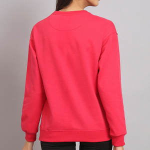 Venta al por mayor sudadera de mujer de manga larga sudadera polar camisa Casual Top para Streetwear estilo personalizado moda sudadera - Product Image 3