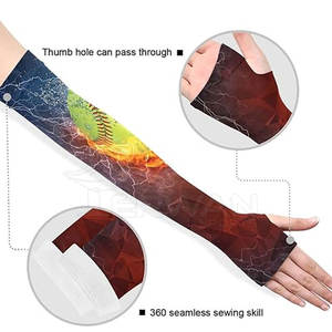 Unisex Lightweight Custom Made Arm <b>Sleeves</b> New Style Arm <b>Sleeves</b> - Product Image 3