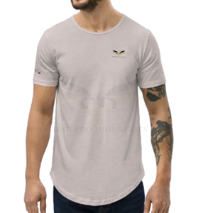 T-shirts personnalisables pour hommes, haute qualité, respirants, écologiques, en maille incurvée, style streetwear, col en polyester/coton – Créez votre design - Product Image 4