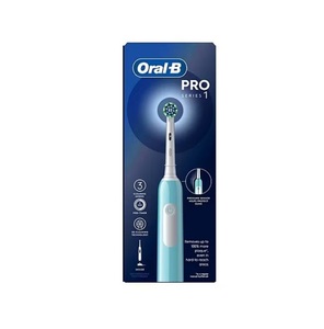 Oral B Pro Series 1 Blue Brosse à Dents Électrique Rechargeable Minuterie 2 Minutes pour un Blanchiment Sensible Quotidien à Bon Marché - Product Image 1