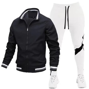 Man Summer Sportswear Customized Adults New Design Track Suit Custom logo Made <b>Plain</b> <b>Tracksuits</b> Men Slim Fit <b>Tracksuit</b> - Product Image 5