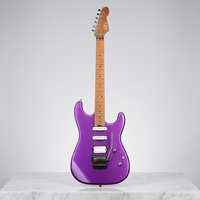 Gitar Elektrik Profesional SBS SS300 Solid Body 3-Piece Alder 6-String Neck Maple Roasted Flamed Floyd Rose Tremolo Alnico