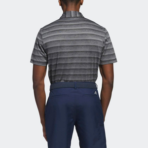 Camisa de Golf Ligera y Transpirable de Lona para Hombre, Corte Regular, Logotipo Personalizado, Diseño con Estampado Grande, Manga Corta, Rosa Suave - Product Image 2