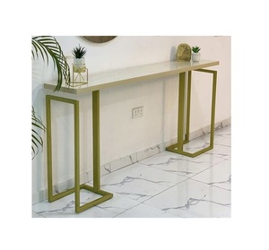 Table de salon en métal et marbre au design unique Table de centre de taille personnalisée de la meilleure qualité pour les meilleures ventes - Product Image 6