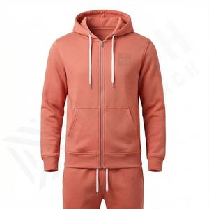 Conjunto Deportivo de Dos Piezas para Hombre, Ropa Deportiva de Gimnasio, Felpa Técnica, Traje de Entrenamiento, Chándal para Correr, Ejercicio Atlético, Gimnasio - Product Image 1