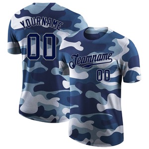 Directo Engro Sportswear Venta al por mayor Custom Camo Navy-Grey Performance Salute To Service T-Shirt - Product Image 1