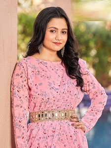 เข็มขัดทำงานกระจกแท้พร้อมผ้าเครปด้านในสำหรับงานแต่งงานและงานเลี้ยงต้อนรับดีไซน์ล่าสุด - Product Image 2