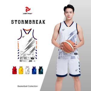 Hot Luxury High Quality Custom Basketball Wear Jersey Set Transpirable Lavado Deportes Uniforme 100% Poliéster OEM Mayorista - Product Image 2