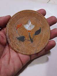 Luxueux en bois avec support de sous-verres de travail de vadrouille ajoutant une touche sophistiquée aux arrangements de table à manger et aux fêtes - Product Image 6