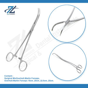 Ensemble d'instruments chirurgicaux dentaires en acier inoxydable Overholt 22.0cm Pinces manuelles fabriquées au Pakistan - Product Image 3