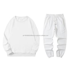 ชุดวอร์มผู้ชายแบบเรียบง่าย ลายโลโก้สั่งทำพิเศษ สำหรับฤดูใบไม้ร่วงและฤดูหนาว พร้อมฮู้ดดี้ ชุดออกกำลังกาย 2 ชิ้น ชุดวิ่ง ชุดกีฬา ชุดจ็อกเกอร์ สำหรับฉัน - Product Image 5