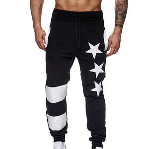 Pantalon de survêtement décontracté à taille haute avec poches latérales pour hommes, pantalon de survêtement de service OEM à la mode personnalisé, au prix de gros - Product Image 3