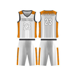 Uniforme de basket-ball de nouvelle conception uniforme de basket-ball sans manches pour la vente en ligne - Product Image 6