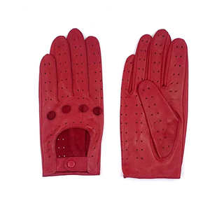 Gants de conduite en cuir de qualité supérieure pour hommes et femmes, doux, confortables, avec une forte adhérence, idéal pour la conduite, l'équitation et l'usage quotidien - Product Image 1