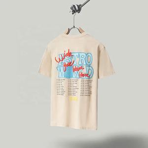 T-shirt Homme Personnalisé 3D Respirant Séchage Rapide Coton Biologique de Haute Qualité 220g Épais Épaules Tombantes Manches Courtes 100% Coton - Product Image 5