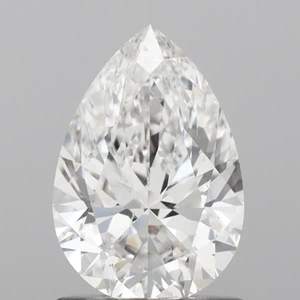 Diamante Corte Pera Claridad VVS2 Color E Piedra Suelta para Engaste de Joyería Personalizada - Product Image 1